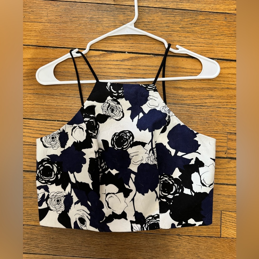 NWT! Black Halo halter top, 2